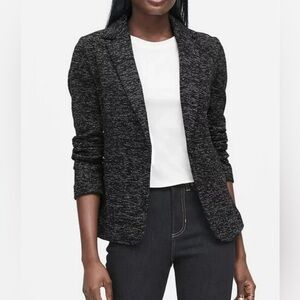Banana Republic - Unstructured Knit Blazer - Black - Size 6